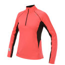 Saucony Women's Drylete Fitted Sport Top - Vizipro Coral/Black