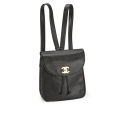 Chanel Women's Leather Backpack - Black