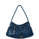 Diesel Punk Rider/Grease Rider Zip Front Shoulder Bag - Blue Coral