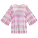 Sonia by Sonia Rykiel Women's Transparent Stripe Top - Pink