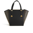 Ted Baker Studded Metal Bar Wing Tote Bag - Black