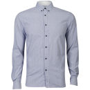 Jack & Jones Men's Blackburn Slim Shirt - Optical White/Patriot Blue