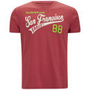 Conspiracy Men's Candlestick T-Shirt - Wine Marl