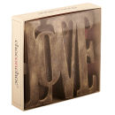 Dark Chocolate Love Sculpture