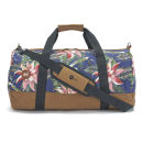 Mi-Pac Palm Floral Duffle Bag - Navy