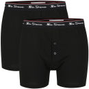 Ben Sherman Men's 2-Pack Boxer - Black