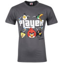 Angry Birds Men's Player T-Shirt - Charcoal