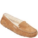 UGG Women's Ansley Moccasin Suede Slippers - Chestnut