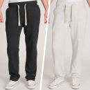 Brave Soul Women's 2-Pack Sweat Pants - Charcoal Marl/Oatmeal Marl