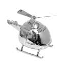 Deluxe Silver Helicopter - Money Box