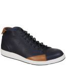Ohw? Men's Shaka Full Grain Leather Lace up Boots - Wheat/Navy