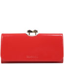 Ted Baker Titiana Bow Crystal Top Bobble Leather Matinee Purse - Red