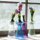 Nkuku Hyacinth Bulb Vase - Clear - 16 x 9cm