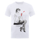 Joystick Junkies Men's T-Shirt Girl Gun - White
