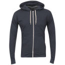 Brave Soul Men's Adrian Zip Through Hoody - Navy Marl