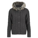 Tokyo Laundry Women's Elderflower Knitted Jacket - Grey Marl