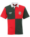 Cotton Traders Men's Rugby SA Lions Quartered Jersey Polo