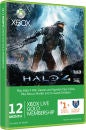 Halo 4 Branded Xbox LIVE Subscription 12 Months (Plus 1 Month Free)