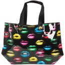 Miss Sixty Sharlene Iconic Lips Tote Bag - Black Multi