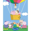 Peppa Pig Balloon - Mini Poster - 40 x 50cm