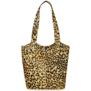 Ted Baker Camu Leopard Print Pony Long Handle Shopper - Light Brown