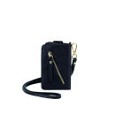 Markberg Mira Leather Mobile Purse - Black/Gold