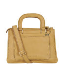 Ted Baker Hickory Leather Stab Stitch East West Tote Bag - Tan