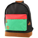 Mi-Pac Tri-Tone Backpack - Black/Red/Green