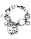 Lipsy London Heart Charm Bracelet Watch