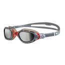 Zoggs Predator Flex Mirror Swimming Goggles - Silver/Smoke