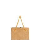 Gucci Vintage Chain Handle Suede Mini Bag