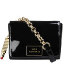 Lulu Guinness Small Verity Patent Leather Bag - Black