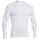 Under Armour Men's Evo Coldgear Compression Long Sleeve Mock - White/Steel