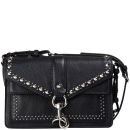 Rebecca Minkoff Hudson Moto Mini with Studs Bag - Black