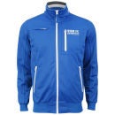 Crosshatch Men's Colwick Zip Through Track Jacket - Imperial Blue