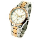 BEN SHERMAN CONTRAST STEEL BRACELET WATCH - SILVER-BRONZE USED