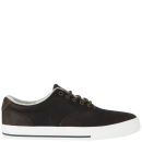 Polo Ralph Lauren Men's Vaughn Leather Trainers - Mahogany/Deep Olive
