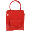 Ted Baker Juju Enamel Pocket Shopper - Red