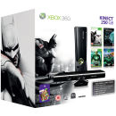 Xbox 360 250GB Bundle With Kinect (Includes Batman Arkham City + Green Lantern + Gotham Knight DVD + Green Lantern DVD Bundle )