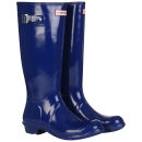 Hunter Women's Original Tall Gloss Wellies - Cobalt