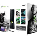 Xbox 360 250GB Bundle (Includes Batman Arkham City + Green Lantern + Gotham Knight DVD + Green Lantern DVD Bundle )