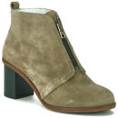Paul Smith Shoes Women's Barton Suede Heeled Ankle Boots - Desert Silky ...