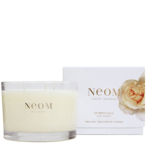 Neom Organic Treatment Candle Sumptuous (400g) LOOKFANTASTIC