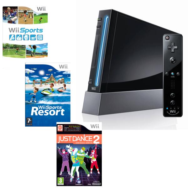 Wii console with just dance sales
