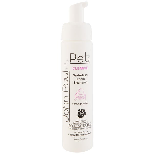 John Paul Pet Waterless Foam Shampoo (250ml) LOOKFANTASTIC