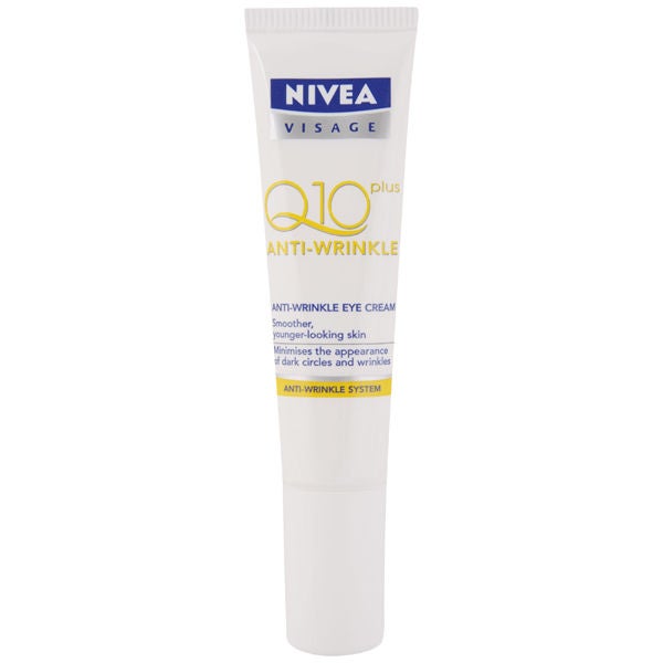 NIVEA VISAGE Q10 PLUS ANTIWRINKLE EYE CREAM (15ML) LOOKFANTASTIC