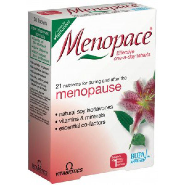 Vitabiotics Menopace Nutritional Formula For Menopause (30 Tablets