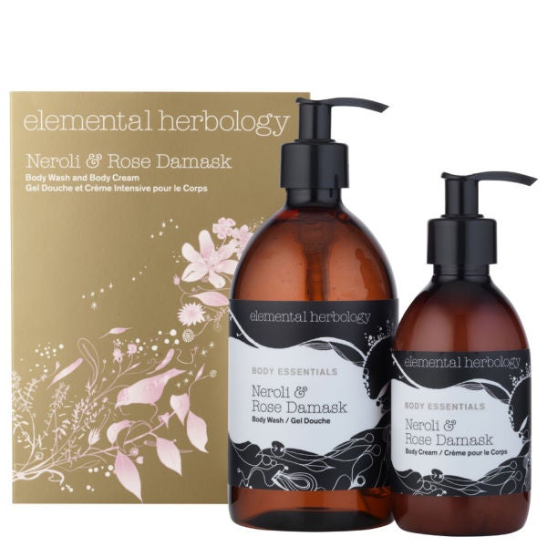 Elemental Herbology Neroli and Rose Damask Body Duo LOOKFANTASTIC
