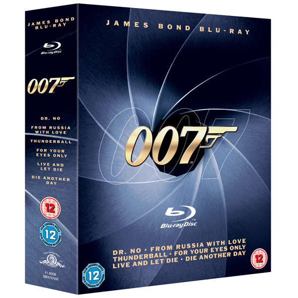 James Bond Box Set Bluray Zavvi UK
