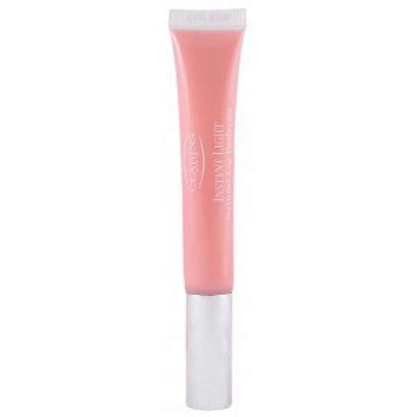 Clarins Instant Light Natural Lip Perfector - 01 Rose Shimmer (15ml ...